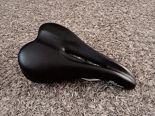 Bikeroo Narrow Nose Road Memory Foam Padding Comfort Bicycle Saddle Seat, Black